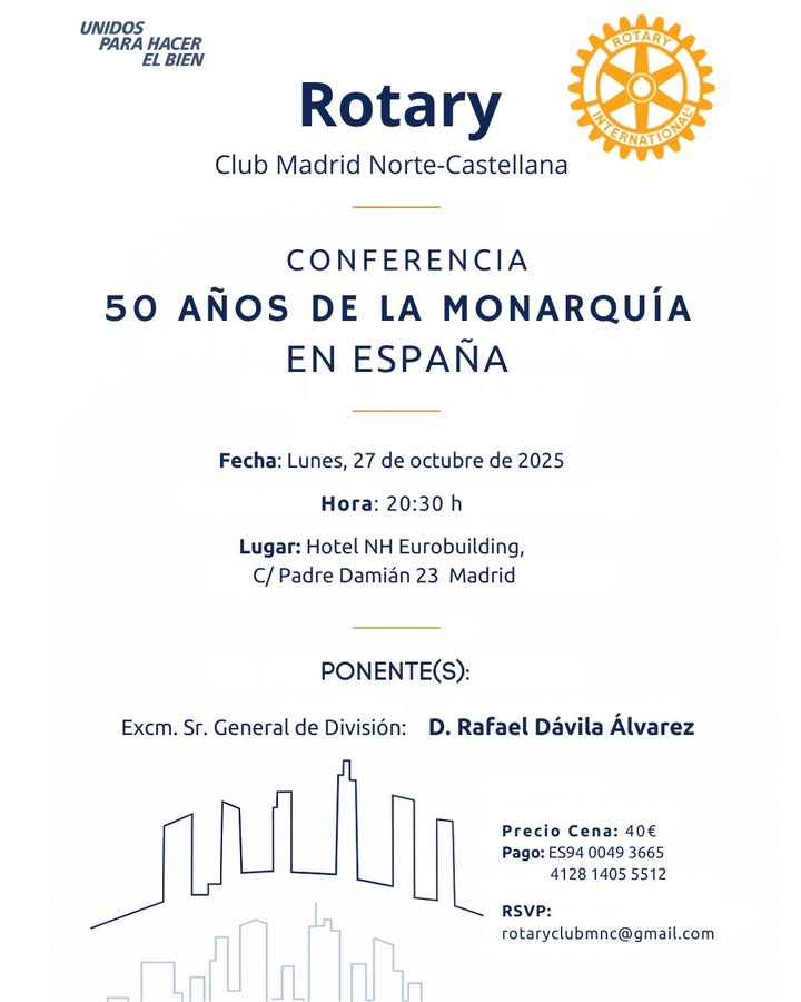 Conferencia del General Rafael Dávila Álvarez