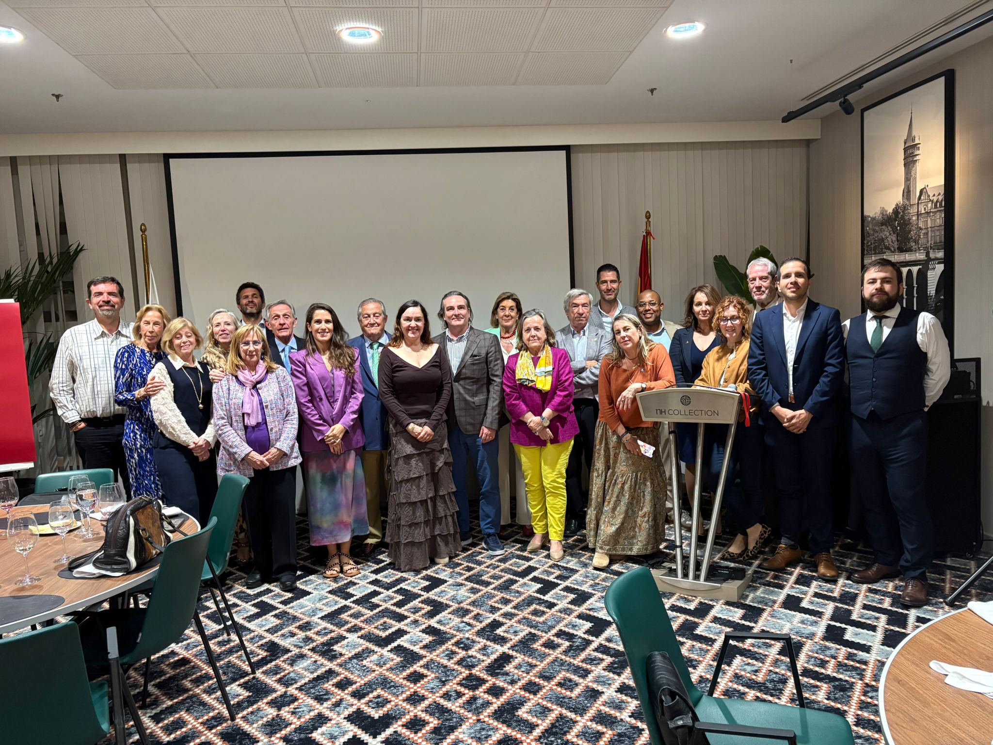 Socios y amigos del Rotary Madrid Norte Castellana